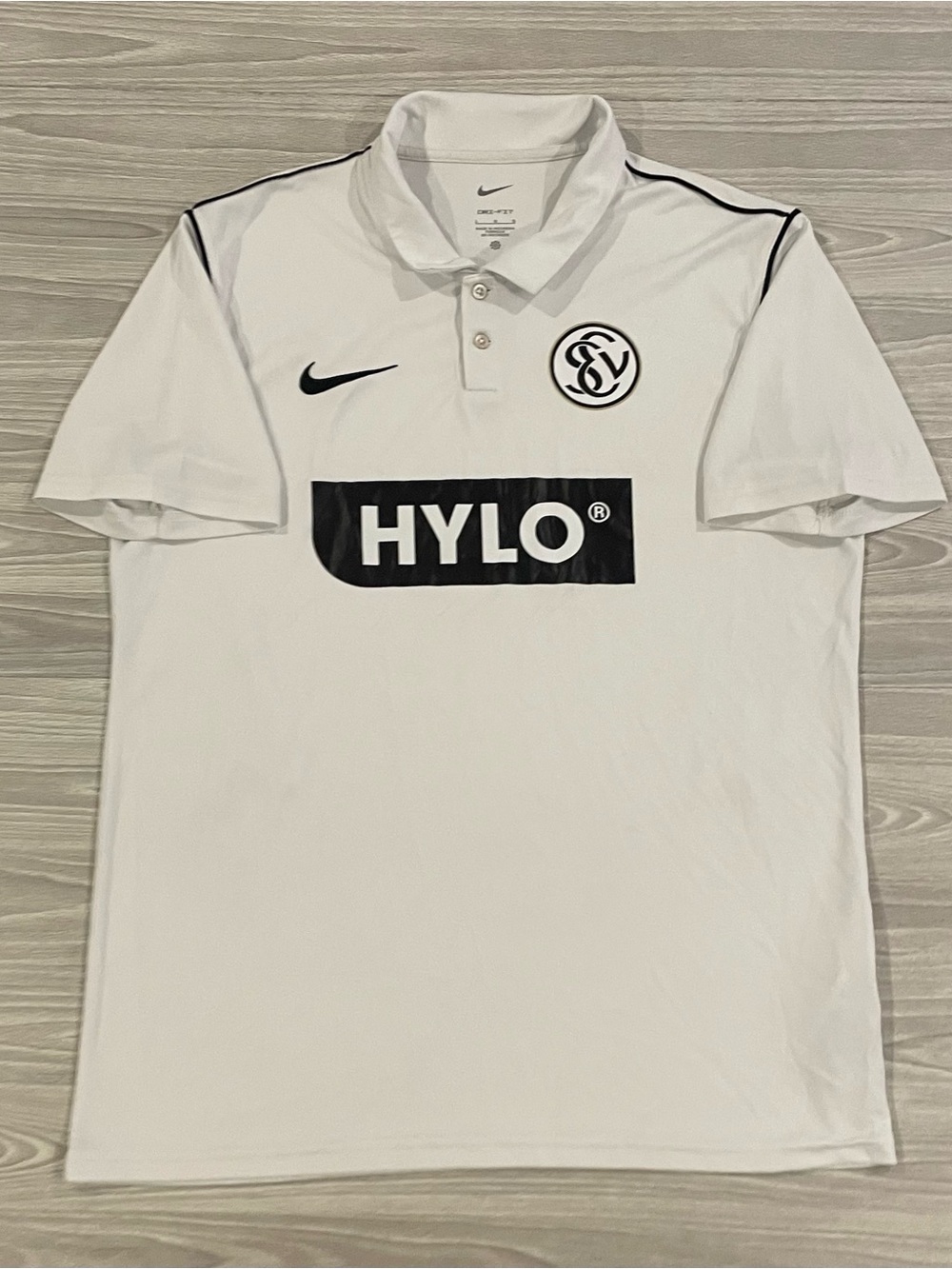 Nike 2018/19 SV Elversberg Home Soccer Jersey White Bundesliga Men’s Size Large